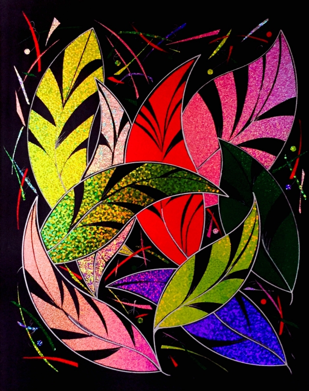 Colorful Leaves by artist Peter Bellonci